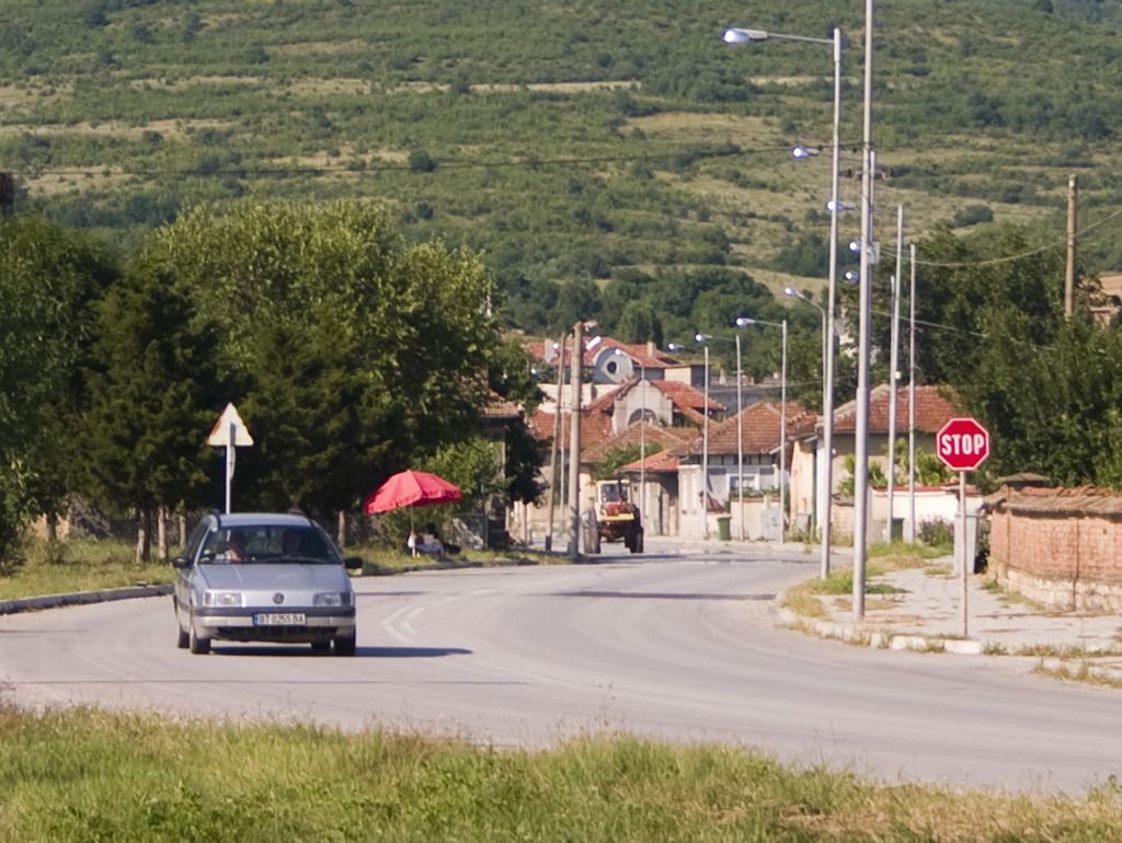 Das Dorf Draganovo Leben in der Provinz Bulgariens —